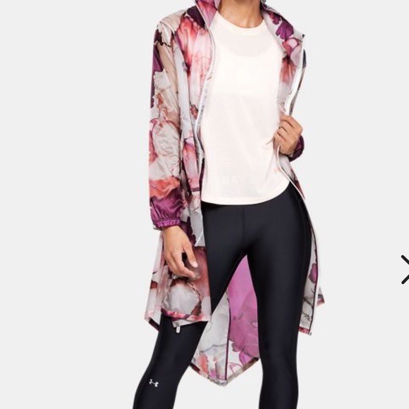 under armour floral jacket